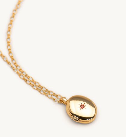 Whisper necklace charm - Scarlett