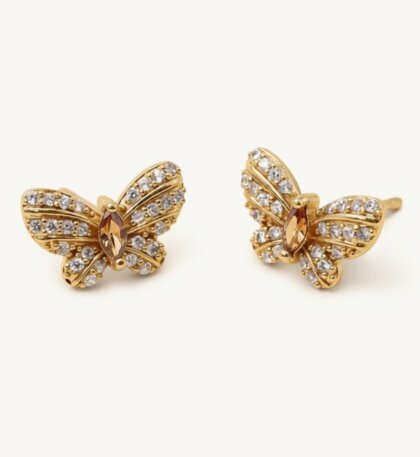 Solené earrings - Rosewood topaz